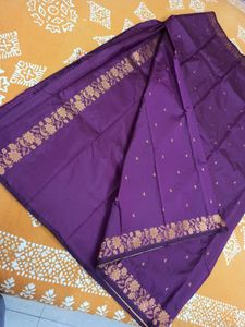 New Copper Zari Banarasi Karan Silk With Bp
