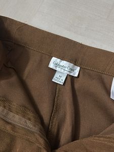 Brown Flared Pants
