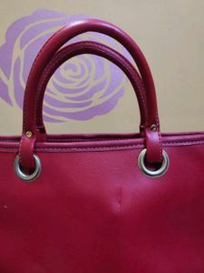 Red Handbag