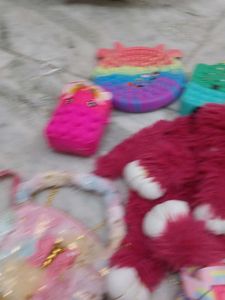 Poppet Bag And Furry Sling