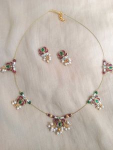 Hand Made Lotus Neck Set