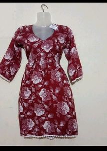 Girls Stylish Short Kurti