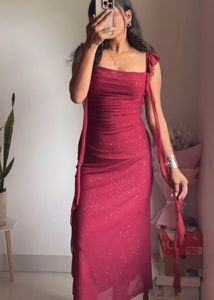 Sparkle and shine red party dress!!!