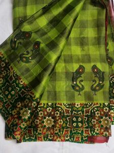 Elegant Green Traditional Saree