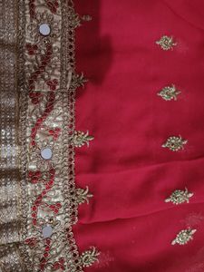 Pink Saree