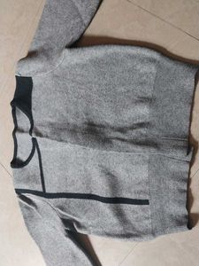 Gray Knit Sweater