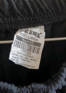 BLACK CARGO PANT