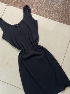 Black Body Con Dress