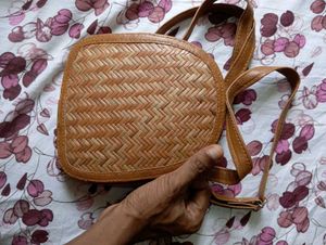 Woven Crossbody Bag