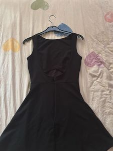 Black Fit &amp; Flare Dress