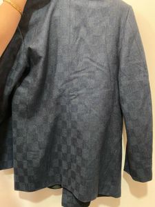 Checked Blazer