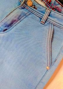 Light Wash Denim Jeans
