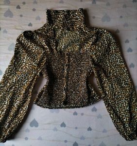 Leopard Print Top
