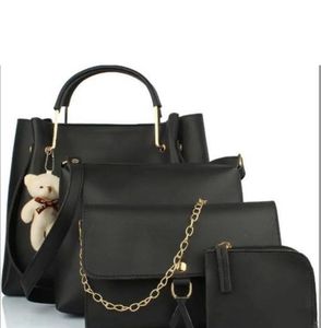 Stylish 4-Piece Handbag Set