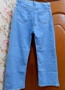 Light Wash Wide Leg Jeans