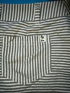 Striped Mini Skort