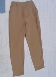 Beige women Trouser