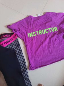 Zumba Wear Legging T Shirt