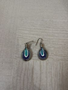 Small Thread Work Earrings