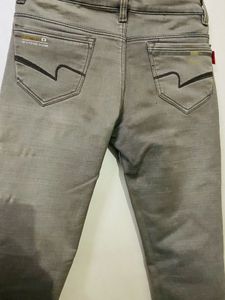 Stylish Grey Denim Jeans