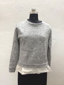 Grey light weight sweater