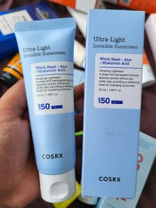 Cosrx Ultra Light Invisible Sunscreen Unused