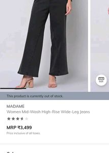 🥳Madame Wide Leg Flare Jeans On Sale!