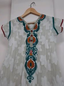 Anarkali Thread Work Dress
