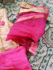 Combo Of Choli ...Lacha... Dupatta...And Jacket