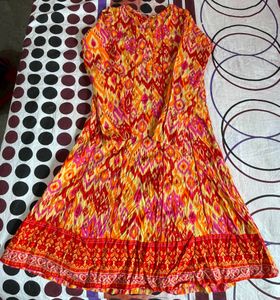 Red Orange Kurti