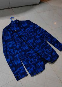 Stylish Blue Jodhpuri blazer