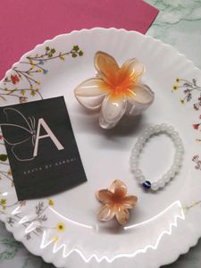 new hair accessories combo with bracelet