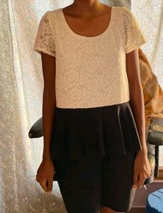 Pinterest Korean Peplum Dress