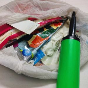 100+ Balloons + Pump Bundle Combo