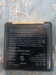 Manish Malhotra Eyeshadow