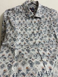 Patterned Long Sleeve Shirt