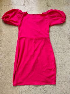 Barbie Theme Pink M size Dress