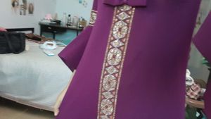 Pinterest Korean Purple Long One Piece