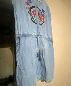 Denim One Pics Dress