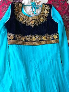 Ethnic Gown Party Wear