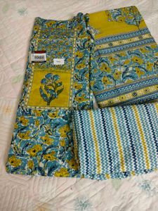 Pure Cotton Designer Suit