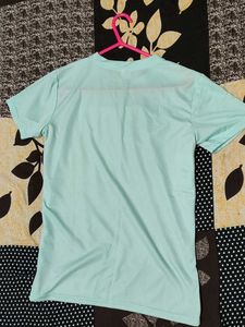 Solid round neck women tshirt