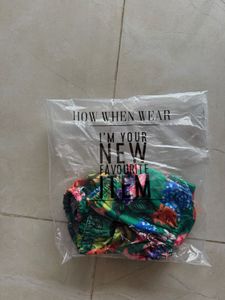 Forest Printed Crop Top , How When Wear , S