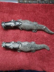 Stone Crocodile (May be Granite) Slight Damages