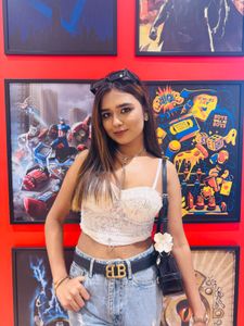 White Corset Top