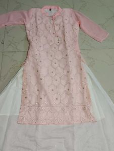 Elegant Pink Kurta Set