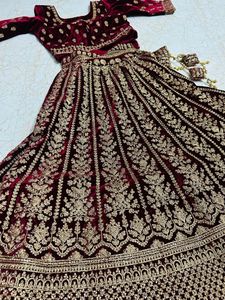 Final Price 🎉🎉bridal  Lehenga  (2 Dupattas