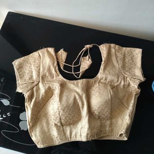 Elegant Gold Blouse