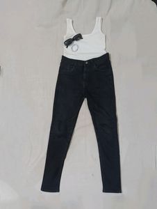 Black Denim Jeans