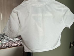 H&amp;M white polo top